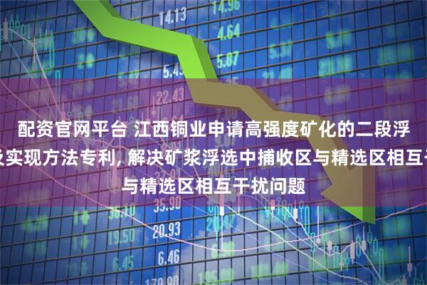 配资官网平台 江西铜业申请高强度矿化的二段浮选系统及实现方法专利, 解决矿浆浮选中捕收区与精选区相互干扰问题